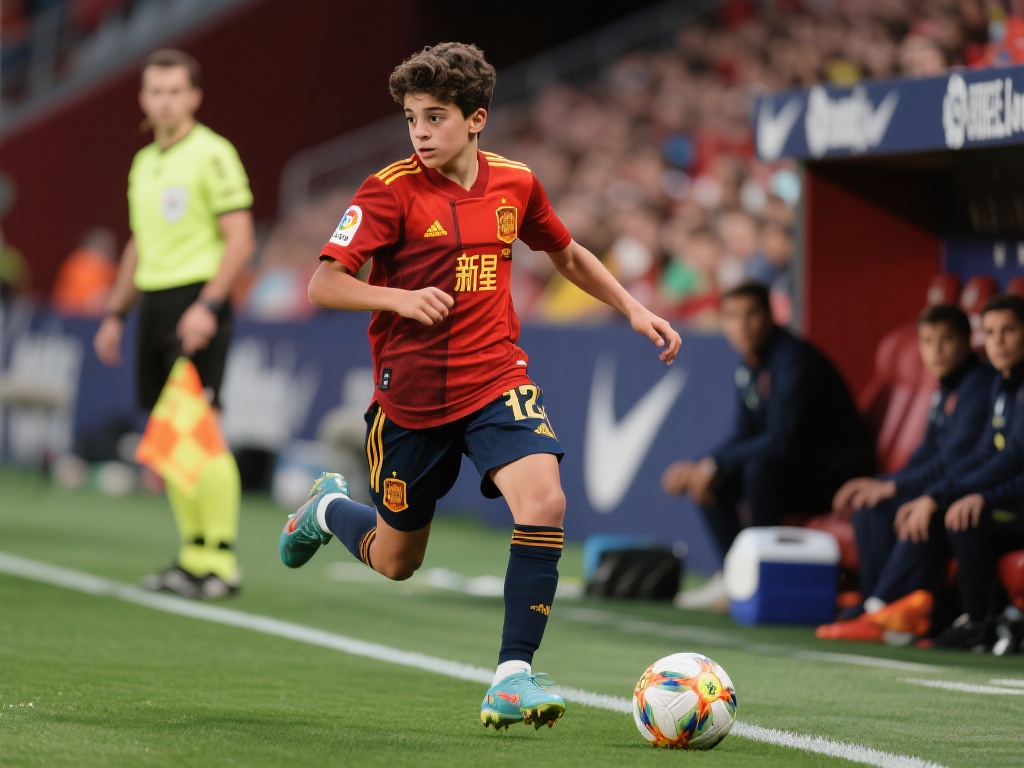 亚马尔替补神奇6过人 创西甲本赛季纪录 作为一名年仅16岁的西班牙新星,亚马尔并